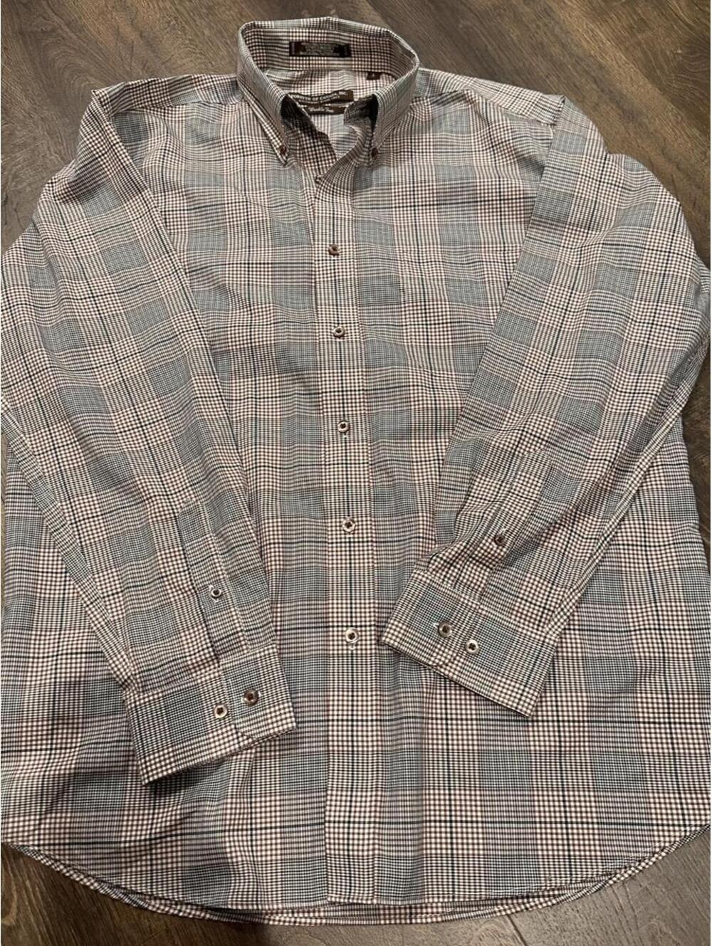 Forsyth of Canada Men's Multi and Blue Shirt